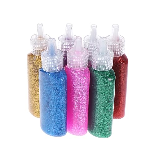 SOIMISS 7 Stück Glitzerkleber Set für Teiliges Bastelset mit Funkelnden Farben für DIY Holzprojekte Papier und Kunstblumen Rot Gold Blau Grün Silber SOIMISS 7 Stück Glitzerkleber Set für Teiliges Bastelset mit Funkelnden Farben für DIY Holzprojekte Papier und Kunstblumen Rot Gold Blau Grün Silber von SOIMISS