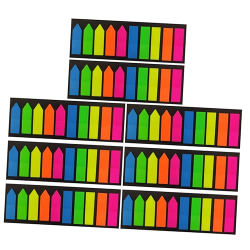 SOIMISS 8 Sätze Farbigen Pet Haftnotizen Selbstklebende Seitenmarker für Schule und Büro Flache Pfeile Wiederverwendbare Notizen ohne Rückstände SOIMISS 8 Sätze Farbigen Pet Haftnotizen Selbstklebende Seitenmarker für Schule und Büro Flache Pfeile Wiederverwendbare Notizen ohne Rückstände von SOIMISS
