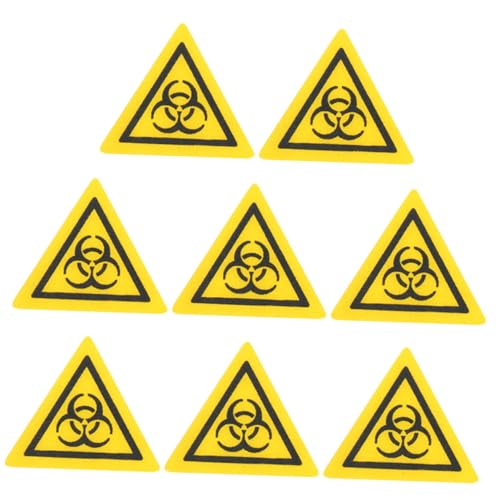 SOIMISS 8 Stück Achtteilige Biologische Warnaufkleber für Sicherheitszeichen Dekals für Laborwarnung Infektiöse Risiken Leicht und Langlebig aus PC Material Einfach zu Verwenden für SOIMISS 8 Stück Achtteilige Biologische Warnaufkleber für Sicherheitszeichen Dekals für Laborwarnung Infektiöse Risiken Leicht und Langlebig aus PC Material Einfach zu Verwenden für von SOIMISS