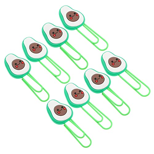 SOIMISS 8 Stück Avocado Papierklammern Kreative und Einzigartige Büroklammern Fruchtform für Dokumente für Schule Büro und Zuhause Leicht und Praktisch SOIMISS 8 Stück Avocado Papierklammern Kreative und Einzigartige Büroklammern Fruchtform für Dokumente für Schule Büro und Zuhause Leicht und Praktisch von SOIMISS
