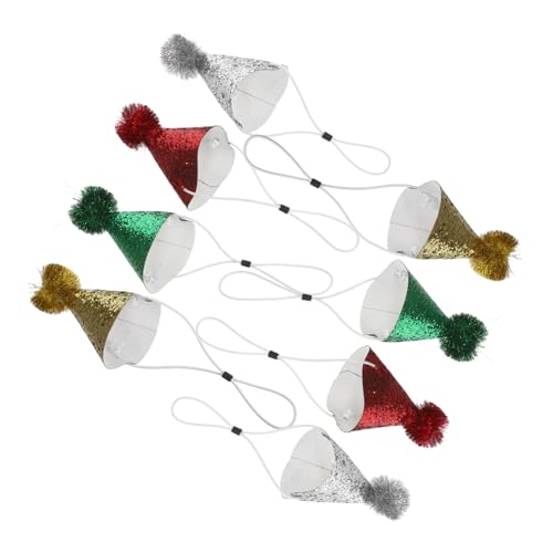 SOIMISS 8 Stück Glitzernde Cone Hüte mit Pompons für Erwachsene Dekoration für Geburtstagsfeiern und Feste SOIMISS 8 Stück Glitzernde Cone Hüte mit Pompons für Erwachsene Dekoration für Geburtstagsfeiern und Feste von SOIMISS