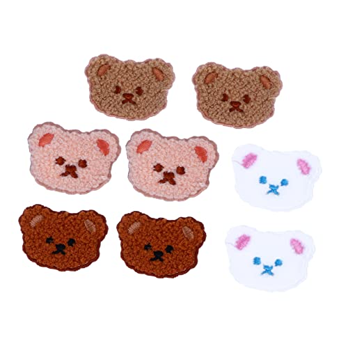 SOIMISS 8 Stück Süße Cartoon Aufnäher für Kleidung Hüte Taschen Bügelpatches zur Reparatur und Dekoration Langlebig und Hautfreundlich für DIY Projekte von SOIMISS