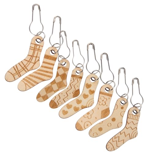 SOIMISS 8 Stück Teiliges Holz Maschenmarkierer Handgefertigte Strick Häkelzubehör Leicht Kompakt zum Markieren von Maschenpositionen Beim Stricken und Häkeln DIY Bastelbedarf SOIMISS 8 Stück Teiliges Holz Maschenmarkierer Handgefertigte Strick Häkelzubehör Leicht Kompakt zum Markieren von Maschenpositionen Beim Stricken und Häkeln DIY Bastelbedarf von SOIMISS