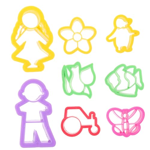 SOIMISS 8 Stück Teiliges Set Polymer Clay Ausstecher für Ohrringe Leichte Selbsttrocknende Modellierwerkzeuge zur Schmuckherstellung für DIY Projekte und Kreative SOIMISS 8 Stück Teiliges Set Polymer Clay Ausstecher für Ohrringe Leichte Selbsttrocknende Modellierwerkzeuge zur Schmuckherstellung für DIY Projekte und Kreative von SOIMISS