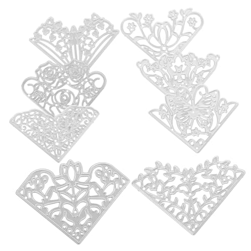 SOIMISS 8 Stück Teiliges Stanzform aus Robustem Karbonstahl Vielseitig für Scrapbooking und Kartenherstellung Glatte Kanten für Komfortable Handhabung Kreative DIY Prägeschablonen für SOIMISS 8 Stück Teiliges Stanzform aus Robustem Karbonstahl Vielseitig für Scrapbooking und Kartenherstellung Glatte Kanten für Komfortable Handhabung Kreative DIY Prägeschablonen für von SOIMISS