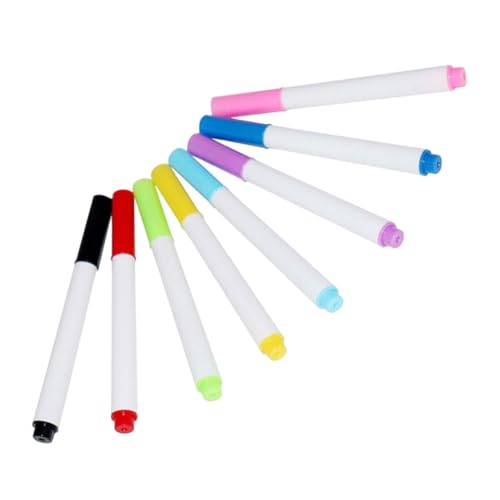 SOIMISS 8 Stück Teiliges Whiteboard Marker Wasserbasierte Abwischbare Stifte in Leuchtenden Farben Leicht Tragbar für Klassenzimmer Büro und Kreative Planung SOIMISS 8 Stück Teiliges Whiteboard Marker Wasserbasierte Abwischbare Stifte in Leuchtenden Farben Leicht Tragbar für Klassenzimmer Büro und Kreative Planung von SOIMISS