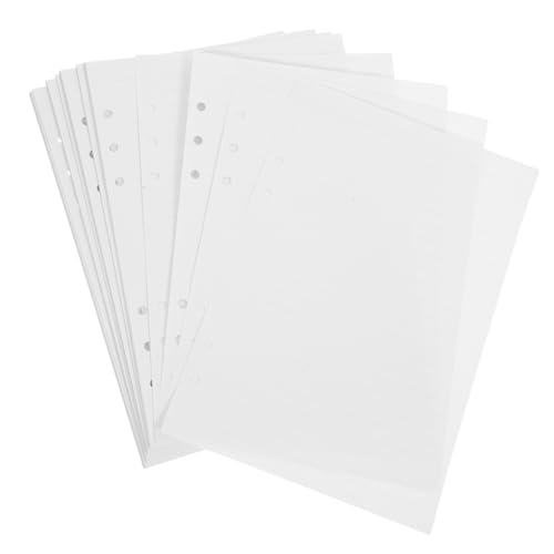 SOIMISS 80 Blatt Nachfüllpapier Liniertes Ringbuch Papier Planner Inserts Notizbuch Ersatzblätter Schreibpapier Büro und Zuhause Vielseitig Verwendbar von SOIMISS
