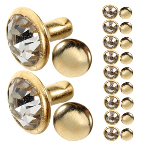 SOIMISS 80 Stück Kristall Nieten mit Doppelkopf für DIY Kleidung Schuhe Taschen und Kleider Robuste Funkelnde Metallnieten für Lederarbeiten und Modische Verzierungen SOIMISS 80 Stück Kristall Nieten mit Doppelkopf für DIY Kleidung Schuhe Taschen und Kleider Robuste Funkelnde Metallnieten für Lederarbeiten und Modische Verzierungen von SOIMISS