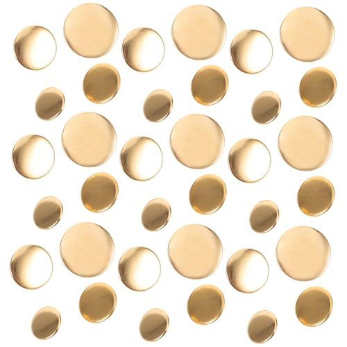 SOIMISS 80 Stück Teiliges Knopfset Goldfarben Rund Verschiedene für Anzug Mantel Jacke Ersatzknöpfe zum Annähen DIY Nähzubehör für Uniformen und Kleidungsstücke SOIMISS 80 Stück Teiliges Knopfset Goldfarben Rund Verschiedene für Anzug Mantel Jacke Ersatzknöpfe zum Annähen DIY Nähzubehör für Uniformen und Kleidungsstücke von SOIMISS