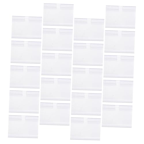 SOIMISS 80 Stück Teiliges PVC Etikettenhalter Transparente Preisschild Aufsteller aus Hochwertigem PVC und Langlebig für Supermarktregale Laden und Kleidungsgeschäfte Praktische und SOIMISS 80 Stück Teiliges PVC Etikettenhalter Transparente Preisschild Aufsteller aus Hochwertigem PVC und Langlebig für Supermarktregale Laden und Kleidungsgeschäfte Praktische und von SOIMISS