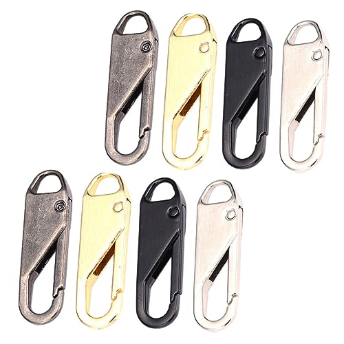 SOIMISS 8Stücke Abnehmbare Metall Reißverschlusslaschen Reißverschlussköpfe für DIY Kleidung Farben für Vielseitige Anwendungen SOIMISS 8Stücke Abnehmbare Metall Reißverschlusslaschen Reißverschlussköpfe für DIY Kleidung Farben für Vielseitige Anwendungen von SOIMISS