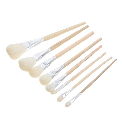 SOIMISS 8Stücke Teiliges Keramikpinsel für Aquarell und Farbmalerei Präzise Pinsel für Detaillierte Striche für Kunstprojekte Tragbar und Vielseitig Einsetzbar von SOIMISS