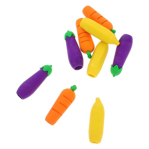 SOIMISS 9 Stück Teiliges Niedliche Bleistiftkappen mit Radiergummi Praktische Bleistiftverlängerer mit Karotten Bananen Auberginen Designs Langlebig und Vielseitig für Schule und Büro SOIMISS 9 Stück Teiliges Niedliche Bleistiftkappen mit Radiergummi Praktische Bleistiftverlängerer mit Karotten Bananen Auberginen Designs Langlebig und Vielseitig für Schule und Büro von SOIMISS