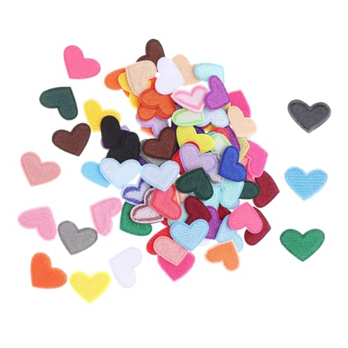 SOIMISS 93 Stück Teiliges Herz-aufnäher Aufbügeln Bunte Bestickte Applikationen für DIY Kleidung Robuste Farbenfrohe Herzflicken Einfach Anzubringen für Jacken Rucksäcke Jeans und SOIMISS 93 Stück Teiliges Herz-aufnäher Aufbügeln Bunte Bestickte Applikationen für DIY Kleidung Robuste Farbenfrohe Herzflicken Einfach Anzubringen für Jacken Rucksäcke Jeans und von SOIMISS