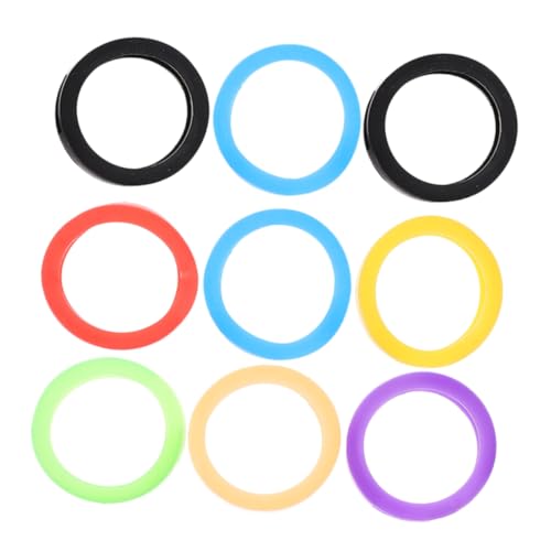 SOIMISS 9Stücke Teiliges Silikon Schlüsselabdeckungsset Flexible Schlüsselidentifikatoren Design für Bessere Sichtbarkeit Weich und Tragbar für Hausschlüssel SOIMISS 9Stücke Teiliges Silikon Schlüsselabdeckungsset Flexible Schlüsselidentifikatoren Design für Bessere Sichtbarkeit Weich und Tragbar für Hausschlüssel von SOIMISS