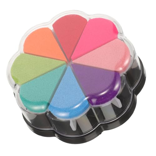 SOIMISS Abwaschbares Buntes Silikon Stempelkissen Farben Abnehmbar für DIY Handwerk Scrapbooking Ungiftige Stempelfarbe Vielseitig für Kreative Bastelprojekte von SOIMISS