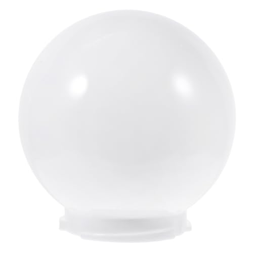 SOIMISS Acryl Kugellampe Lampenschirm für Außenbereich Wandlampe Ersatzschirm Stilvoller Lichtschutz für Terrassen und Einfache von SOIMISS