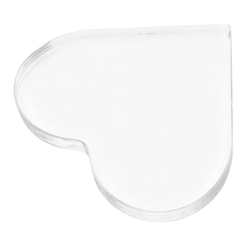 SOIMISS Acryl Liebesschmuck graviert Dekoration Transparentes Schreibvorstand Klares Schreibbrett transparentes Zeichenbrett Klare Ornamente klare Verzierung von SOIMISS