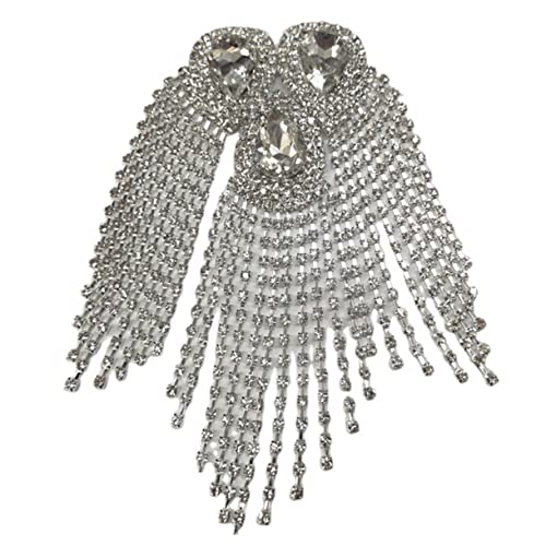 SOIMISS Acryl Quasten Schulterapplikation für Frauen Glitzernde Kristall Accessoires für Kostüme Hochzeiten Fotoshootings und Besondere Anlässe SOIMISS Acryl Quasten Schulterapplikation für Frauen Glitzernde Kristall Accessoires für Kostüme Hochzeiten Fotoshootings und Besondere Anlässe von SOIMISS