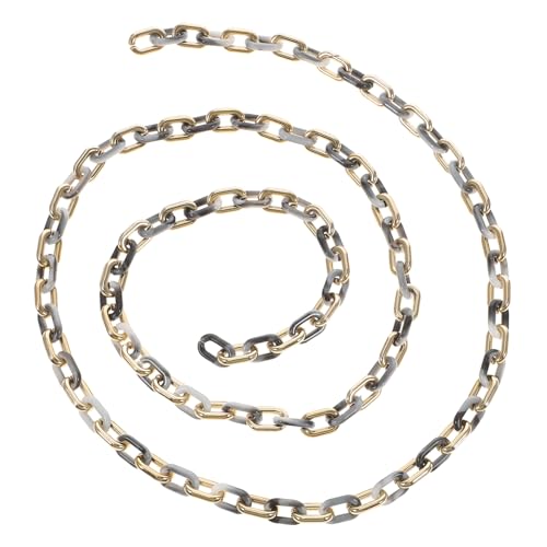 SOIMISS Acrylkette zum Basteln Glatte Oberfläche Langlebig und Kratzfest Vielseitige DIY Kette für Schmuck Bekleidung und Taschen Goldfarben mit Marmor als Modisches Accessoire SOIMISS Acrylkette zum Basteln Glatte Oberfläche Langlebig und Kratzfest Vielseitige DIY Kette für Schmuck Bekleidung und Taschen Goldfarben mit Marmor als Modisches Accessoire von SOIMISS