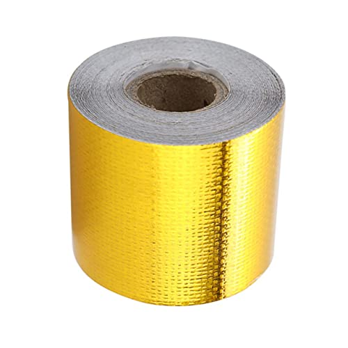 SOIMISS Aluminium Folien Klebeband Hitzebeständiges Dichtband Selbstklebend für Isolierung und Reparatur Wasser und Feuerbeständig Vielseitig Einsetzbar von SOIMISS