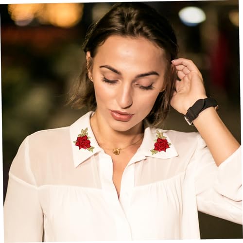 SOIMISS Bestickte Blumen Stoffpatches zum Aufnähen Dekorative Jeans Reparatur Patches Rote Applikationen für Kleidung Rucksäcke und DIY Modezubehör Langlebig und Vielseitig Einsetzbar SOIMISS Bestickte Blumen Stoffpatches zum Aufnähen Dekorative Jeans Reparatur Patches Rote Applikationen für Kleidung Rucksäcke und DIY Modezubehör Langlebig und Vielseitig Einsetzbar von SOIMISS