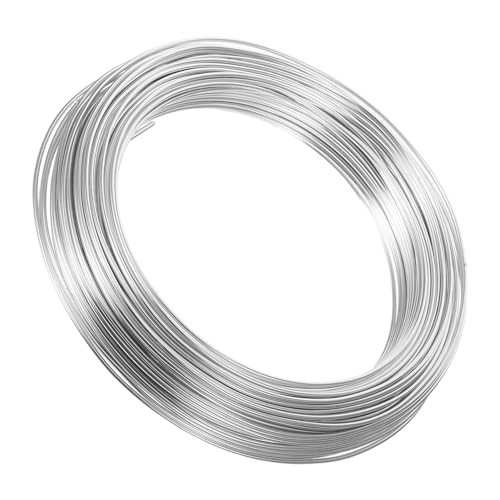 SOIMISS Biegsamer Aluminiumdraht Leicht Flexibel Rostfrei für Schmuckherstellung Puppenbau Kranzgestaltung Skulpturen und Diy Bastelarbeiten SOIMISS Biegsamer Aluminiumdraht Leicht Flexibel Rostfrei für Schmuckherstellung Puppenbau Kranzgestaltung Skulpturen und Diy Bastelarbeiten von SOIMISS