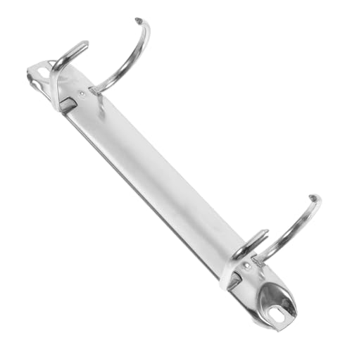 SOIMISS Binderingschnalle Buchbindung Buchbindering Top-Bindungsring-Bindemittelstacheln dokumentenordner dokumentenhalter Binderückeneinlagen Ring für lose Blätter Zinklegierung Silver SOIMISS Binderingschnalle Buchbindung Buchbindering Top-Bindungsring-Bindemittelstacheln dokumentenordner dokumentenhalter Binderückeneinlagen Ring für lose Blätter Zinklegierung Silver von SOIMISS