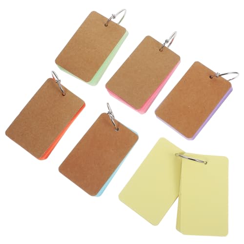 SOIMISS Blanko Karteikarten Farben Kleine Notizkarten Vintage Papier Glattes Schreiben DIY Lernkarten Schule Büro Kreative Gestaltung Portabel SOIMISS Blanko Karteikarten Farben Kleine Notizkarten Vintage Papier Glattes Schreiben DIY Lernkarten Schule Büro Kreative Gestaltung Portabel von SOIMISS
