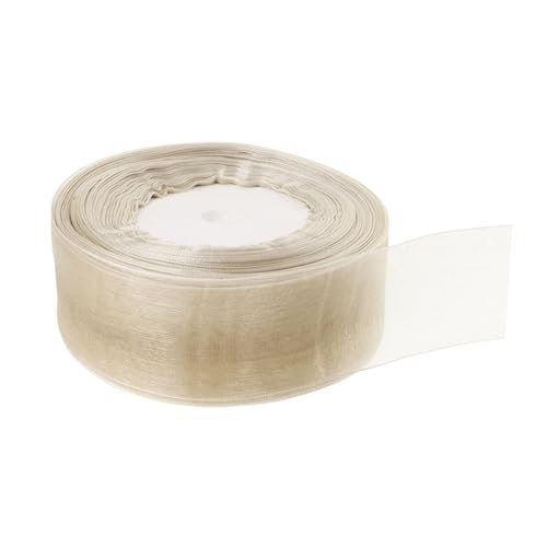 SOIMISS Breites Organza Geschenkband Leichter Chiffon Goldfarben für DIY Schleifen Blumenverpackung und Hochzeitsdekoration Vielseitiges Bastelzubehör SOIMISS Breites Organza Geschenkband Leichter Chiffon Goldfarben für DIY Schleifen Blumenverpackung und Hochzeitsdekoration Vielseitiges Bastelzubehör von SOIMISS