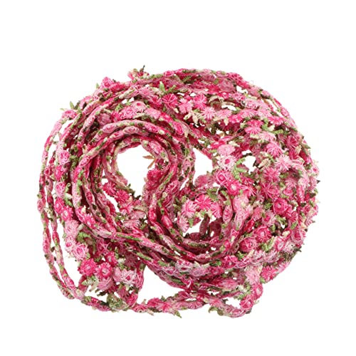 SOIMISS Bunte Kleine Spitzenbänder Zum Nähen Rosenband Spitzenbesatz Band Rosenband Blumenstrauß Dekorative Spitzen Verzieren Spitzenbesatz Spitze Dekoratives von SOIMISS