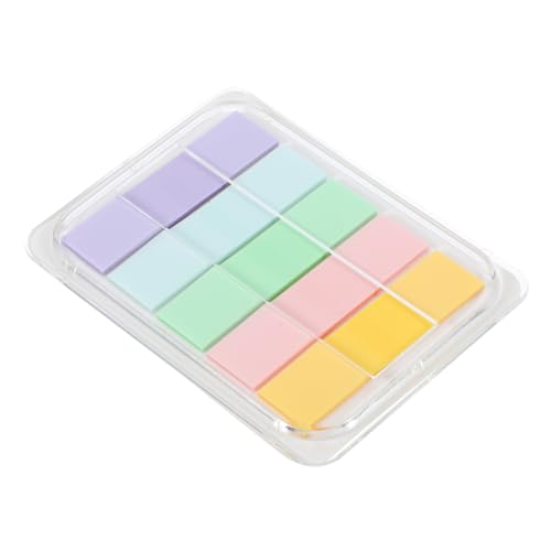 SOIMISS Buntes Teiliges Selbstklebendes Index Register mit Praktischen Haftnotizen für Schule und Büro Beschreibbare Farbige Lesezeichen und Haftstreifen zur Übersichtlichen SOIMISS Buntes Teiliges Selbstklebendes Index Register mit Praktischen Haftnotizen für Schule und Büro Beschreibbare Farbige Lesezeichen und Haftstreifen zur Übersichtlichen von SOIMISS