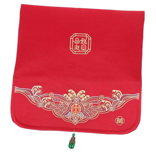 SOIMISS Chinesischer Rotumschlag Hochzeit Tasche Traditionell Robust Komfortabel Für Chinesische Hochzeit Festliche Dekoration Geschenkumschlag SOIMISS Chinesischer Rotumschlag Hochzeit Tasche Traditionell Robust Komfortabel Für Chinesische Hochzeit Festliche Dekoration Geschenkumschlag von SOIMISS