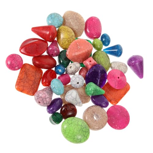 SOIMISS DIY Acryl Perlen Charms Schmuckperlen zum Auffädeln für Armbänder Halsketten Ohrringe Bastelperlen Zubehör für Individuelle Schmuckherstellung von SOIMISS