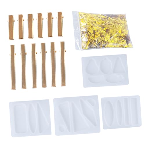 SOIMISS DIY Haarklammern Silikonform Set Stufig Wiederverwendbar Langlebig für Personalisierte Haarschmuck Herstellung für DIY Bastler SOIMISS DIY Haarklammern Silikonform Set Stufig Wiederverwendbar Langlebig für Personalisierte Haarschmuck Herstellung für DIY Bastler von SOIMISS