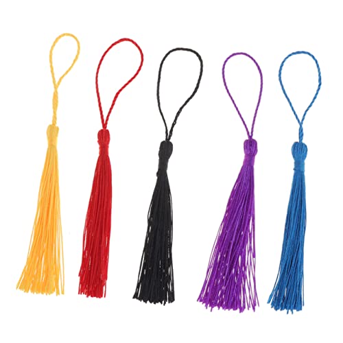 SOIMISS DIY Handgemachte Quasten für Schmuck Lesezeichen Schlüsselanhänger und Bastelprojekte für Taschen und Handys Vielseitig Einsetzbar SOIMISS DIY Handgemachte Quasten für Schmuck Lesezeichen Schlüsselanhänger und Bastelprojekte für Taschen und Handys Vielseitig Einsetzbar von SOIMISS