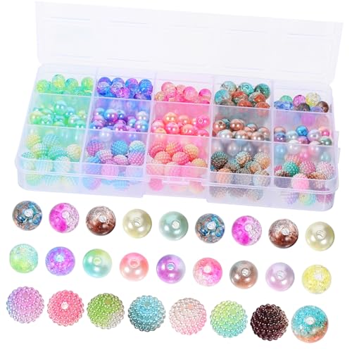 SOIMISS DIY Perlen Fächer Acryl Schmuckperlen Pastellfarben für Armbänder und für Bastelprojekte und von SOIMISS