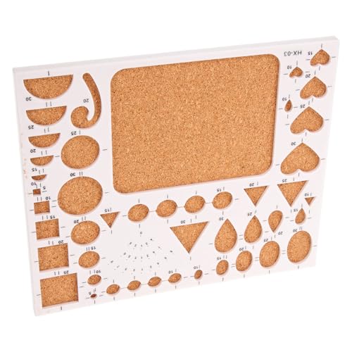 SOIMISS DIY Quilling Vorlage Kork Upgrade Quilling Tool für Papierblumen für Anfänger und Bastelenthusiasten Leicht und Tragbar Sicher Anwendung von SOIMISS