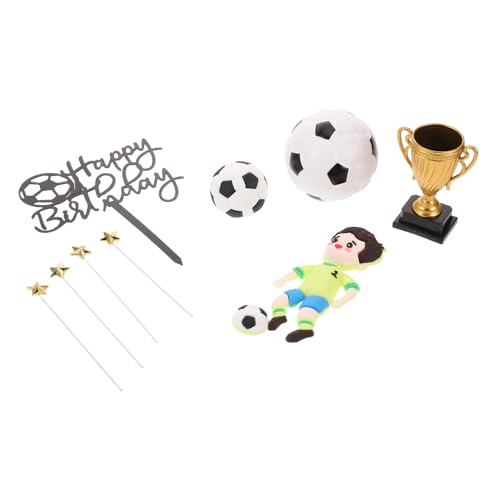 SOIMISS Dekoration Realistische Fußballspieler Figuren Tortenstecker Vielseitig Einsetzbar für Geburtstagsfeiern und Sportevents Leichte Kunststoffmaterialien Einfache Anwendung SOIMISS Dekoration Realistische Fußballspieler Figuren Tortenstecker Vielseitig Einsetzbar für Geburtstagsfeiern und Sportevents Leichte Kunststoffmaterialien Einfache Anwendung von SOIMISS