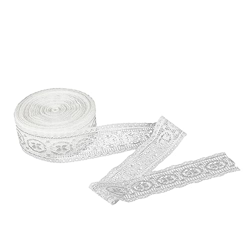 SOIMISS Dekorativer Elastischer Spitzenbesatz für DIY Kleidung Weißes Spitzenband für Hochzeits und Partykleidung Vielseitig Einsetzbar für Blumen und Schmuckdekorationen SOIMISS Dekorativer Elastischer Spitzenbesatz für DIY Kleidung Weißes Spitzenband für Hochzeits und Partykleidung Vielseitig Einsetzbar für Blumen und Schmuckdekorationen von SOIMISS