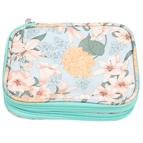 SOIMISS Doppelschichtiger Häkeltasche Organizer mit Reißverschluss für Stricknadeln Tragbare Aufbewahrungstasche für Häkelutensilien für Unterwegs und Beim Arbeiten SOIMISS Doppelschichtiger Häkeltasche Organizer mit Reißverschluss für Stricknadeln Tragbare Aufbewahrungstasche für Häkelutensilien für Unterwegs und Beim Arbeiten von SOIMISS