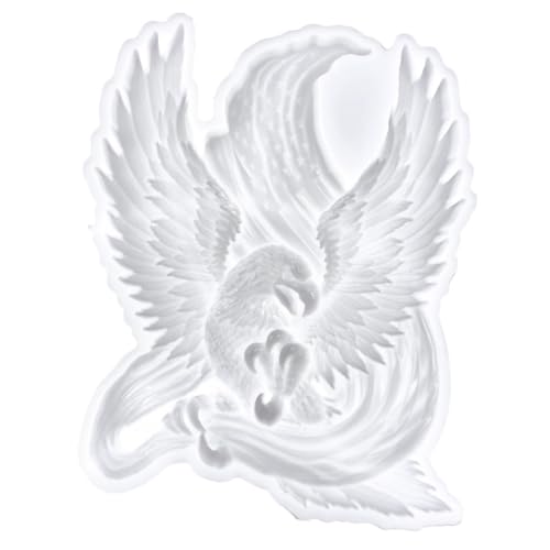 SOIMISS Eagle Silikonform DIY Gießform für Adler Dekoration Flexible Epoxidharz Silikonform für Wandkunst für Kreative Bastelprojekte und Persönliche von SOIMISS