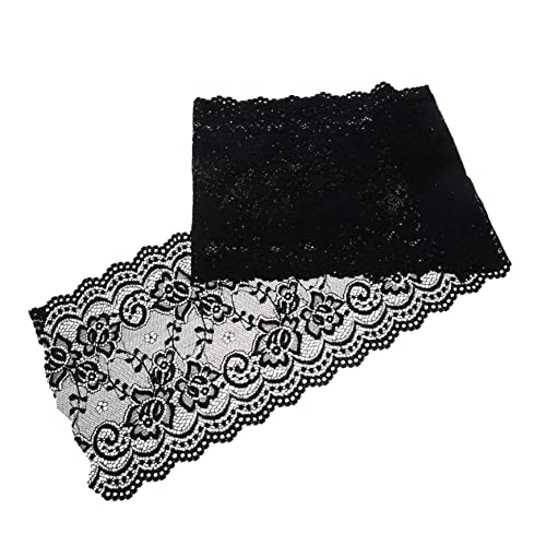SOIMISS Elastische Spitzenbordüre Breit mit Floralem Muster Weiches Vielseitiges Zierband für DIY Nähen Bekleidungsdekoration und Handwerksprojekte Schwarz SOIMISS Elastische Spitzenbordüre Breit mit Floralem Muster Weiches Vielseitiges Zierband für DIY Nähen Bekleidungsdekoration und Handwerksprojekte Schwarz von SOIMISS