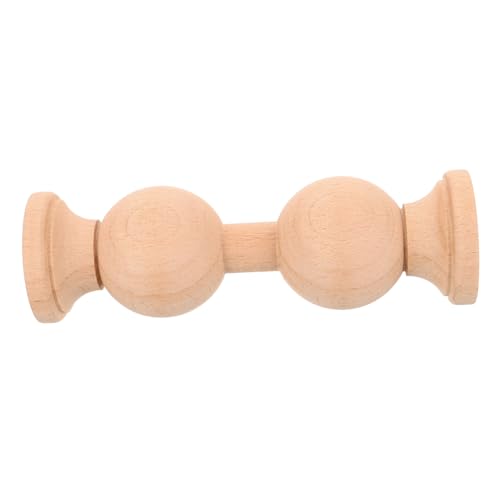 SOIMISS Elegante Europäische Holzsäulen-kapitelle aus Buchenholz Handgeschnitzte Dekorative Finials für Treppen Bettsäulen Möbelverzierungen Glatte Oberfläche Langlebig für Innenräume und von SOIMISS