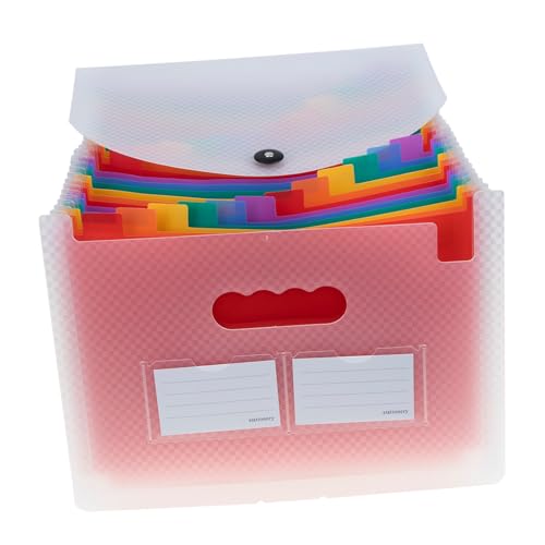 SOIMISS Erweiterbare Dokumentenmappe Fächermappe Fach Organizer aus Papier für Büro und Schule Leicht Tragbar für Dokumente Quittungen Visitenkarten Tickets SOIMISS Erweiterbare Dokumentenmappe Fächermappe Fach Organizer aus Papier für Büro und Schule Leicht Tragbar für Dokumente Quittungen Visitenkarten Tickets von SOIMISS