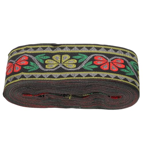 SOIMISS Ethno Jacquardband Besticktes Vielseitiges DIY Zierband Polyester für Kleidung Accessoires Basteln Dekorative Applikationen Nähzubehör Leicht und Anpassbar SOIMISS Ethno Jacquardband Besticktes Vielseitiges DIY Zierband Polyester für Kleidung Accessoires Basteln Dekorative Applikationen Nähzubehör Leicht und Anpassbar von SOIMISS
