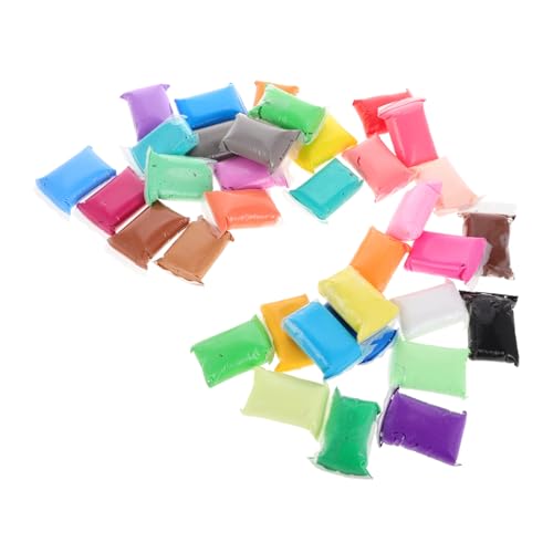 SOIMISS Farben Modelliermasse für Lufttrocknender Hochplastischer Knetmasse Beutel Kreative DIY Formton für Jungen und Mädchen zum Basteln und Modellieren von SOIMISS