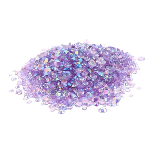 SOIMISS Flache Resin Jelly Rhinestones in Mischgrößen Bunte Nail Charms für DIY Nagelkunst Handyhüllen Scrapbooking und Kreative Bastelprojekte Langlebige Schmucksteine von SOIMISS