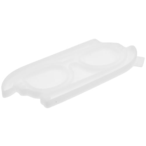SOIMISS Flexibles Langlebiges Silikon Gießform Brillenform für DIY Bastelbedarf Wiederverwendbar Antihaftbeschichtet für Epoxidharz Tischdeko und Kreative Brillendekorationen von SOIMISS