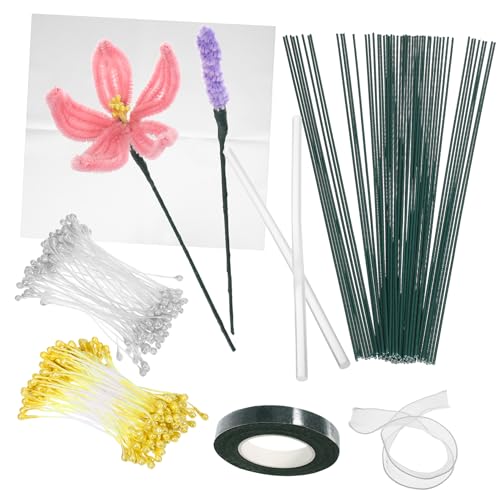 SOIMISS Floraler Basteldraht und Blumenstiele mit Floristenband und Geschenkband Stabiles Diy Arrangements Zubehör für Kränze Sträuße Floristikhandwerk Geeignet für Anfänger und Profis SOIMISS Floraler Basteldraht und Blumenstiele mit Floristenband und Geschenkband Stabiles Diy Arrangements Zubehör für Kränze Sträuße Floristikhandwerk Geeignet für Anfänger und Profis von SOIMISS